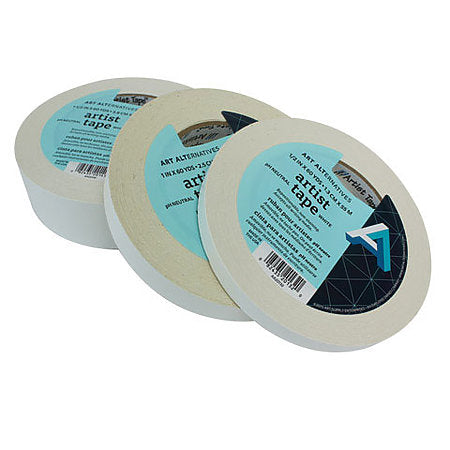 Art Alternatives Artist Tape | White, 1" x 60 yards