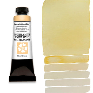 *NEW* Daniel Smith Extra Fine Watercolour - 15 ml tube - Jaune Brilliant No 1
