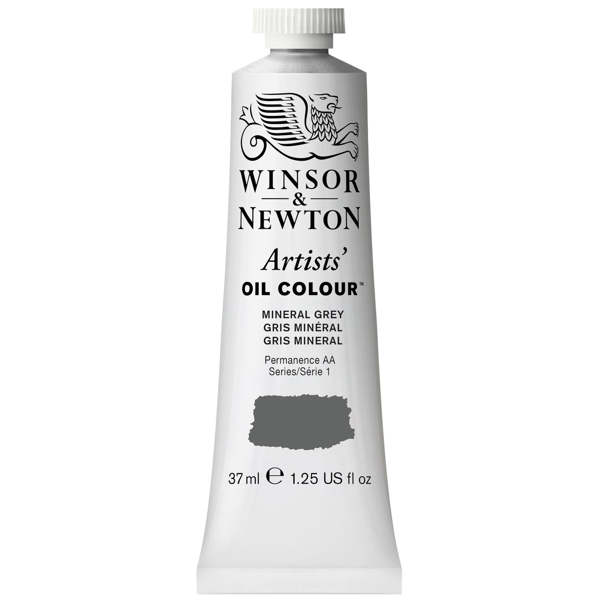 *NEW* Winsor & Newton Artists' Oil Colour - 37 ml tube - Mineral Grey