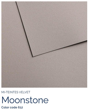 Canson Mi-Teintes® Velvet 19" x 25" | Moonstone #612