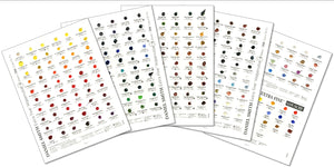 DANIEL SMITH 266 Watercolour + 22 Gouache Dot Cards