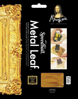 Speedball Mona Lisa Composition Metal Leaf - Gold