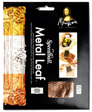 Speedball Mona Lisa Genuine Metal Leaf - Copper
