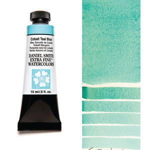 Daniel Smith Extra Fine Watercolour - 15 ml tube - Cobalt Teal Blue