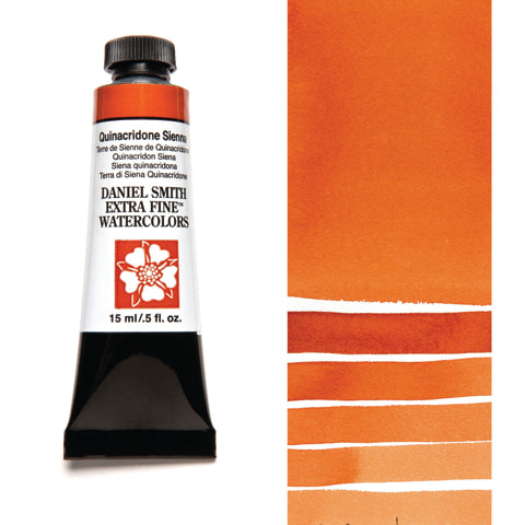 Daniel Smith Extra Fine Watercolour - 15 ml tube - Quinacridone Sienna