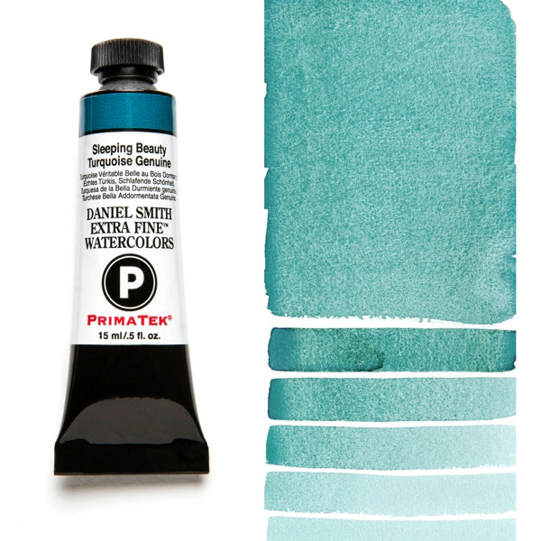 Daniel Smith Extra Fine Watercolour - 15 ml tube - Sleeping Beauty Turquoise Genuine