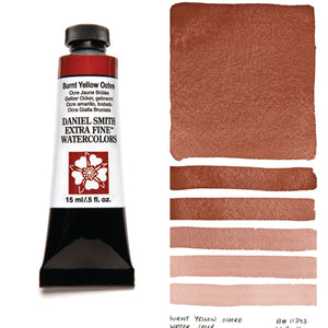 Daniel Smith Extra Fine Watercolour - 15 ml tube - Burnt Yellow Ochre