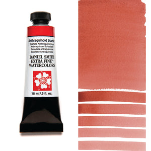 Daniel Smith Extra Fine Watercolour - 15 ml tube - Anthraquinoid Scarlet