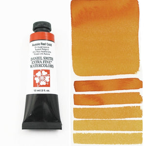 Daniel Smith Extra Fine Watercolour - 15 ml tube - Aussie Red Gold