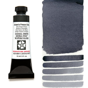 Daniel Smith Extra Fine Watercolour - 15 ml tube - Alvaro’s Fresco Grey