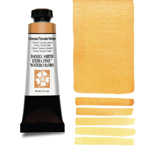 Daniel Smith Extra Fine Watercolour - 15 ml tube - Chrome Titanate Yellow
