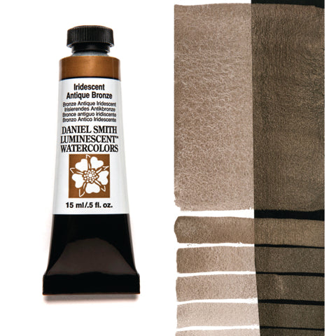 Daniel Smith Extra Fine Watercolour - 15 ml tube - Iridescent Antique Bronze
