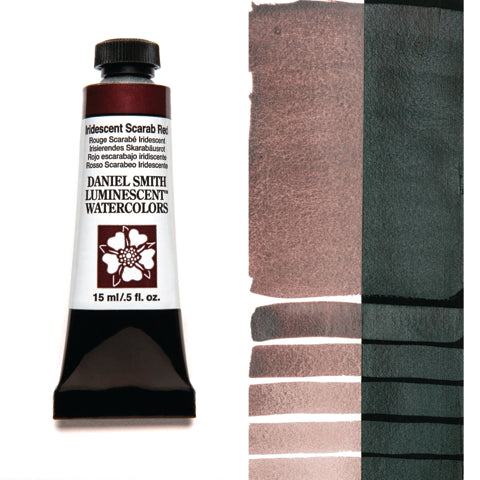 Daniel Smith Extra Fine Watercolour - 15 ml tube - Iridescent Scarab Red