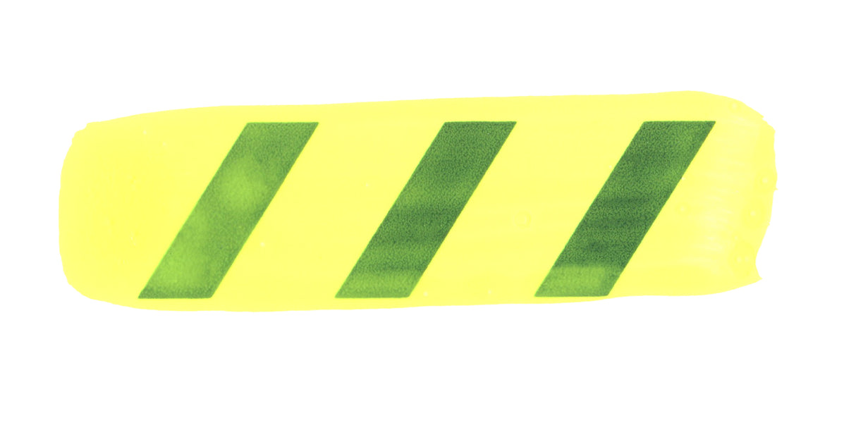 Golden High Flow Acrylic - 1 oz. bottle - Fluorescent Chartreuse