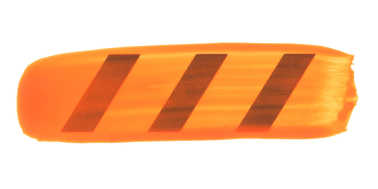 Golden High Flow Acrylic - 1 oz. bottle - Fluorescent Orange