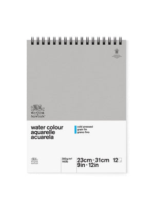 Winsor & Newton Classic Watercolour Spiral Pad - 140 lb. Cold Press - 9" x 12"