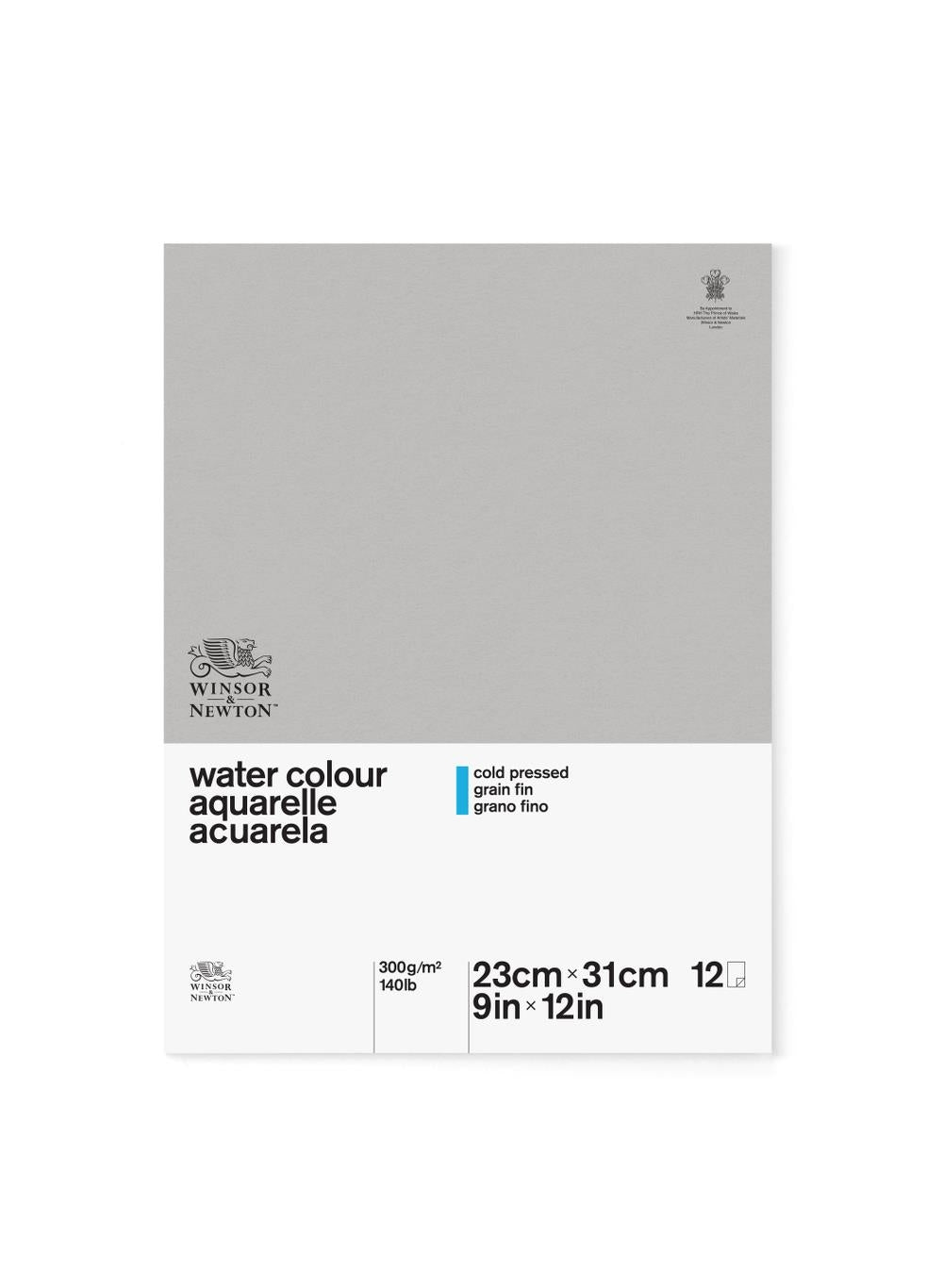 Winsor & Newton Classic Watercolour Paper Side Glued Pad - 140 lb. Cold Press - 9" x 12"