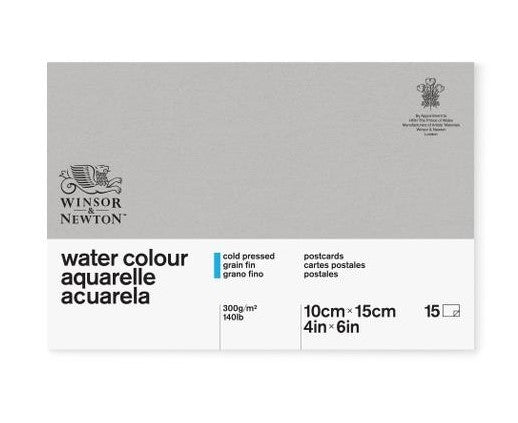 Winsor & Newton Classic Watercolour Postcard Pad - 140 lb. Cold Press - 4" x 6"
