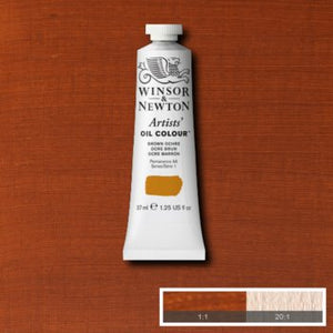 Winsor & Newton Artists' Oil Colour - 37 ml tube - Brown Ochre