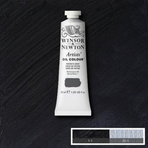 Winsor & Newton Artists' Oil Colour - 37 ml tube - Payne's Gray