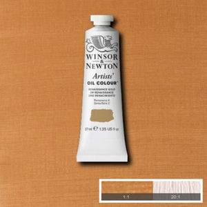 Winsor & Newton Artists' Oil Colour - 37 ml tube - Renaissance Gold