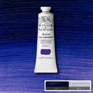 Winsor & Newton Artists' Oil Colour - 37 ml tube - Ultramarine Violet