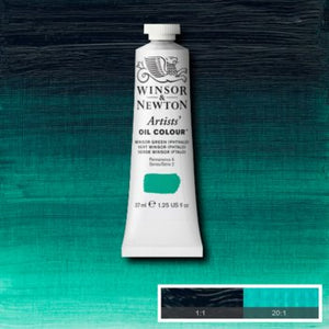Winsor & Newton Artists' Oil Colour - 37 ml tube - Winsor Green
