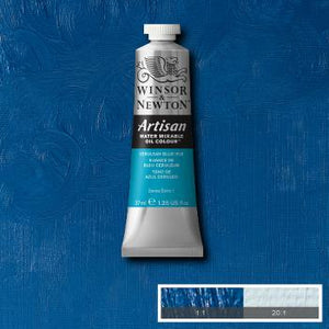 Winsor & Newton Artisan Water Mixable Oil Colour - 37 ml tube - Cerulean Blue Hue