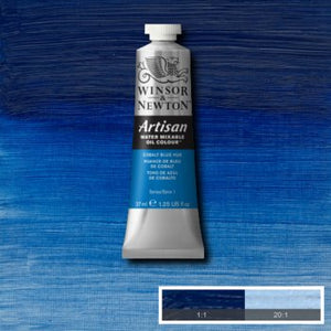 Winsor & Newton Artisan Water Mixable Oil Colour - 37 ml tube - Cobalt Blue Hue