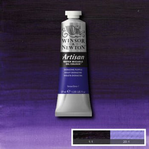 Winsor & Newton Artisan Water Mixable Oil Colour - 37 ml tube - Dioxazine Purple