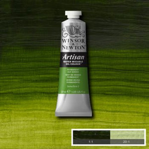 Winsor & Newton Artisan Water Mixable Oil Colour - 37 ml tube - Permanent Sap Green