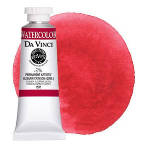 Da Vinci Paint Artists' Watercolour - 37 ml tube - Alizarin Crimson (Quinacridone)