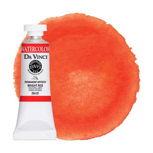 Da Vinci Paint Artists' Watercolour - 15 ml tube - Bright Red
