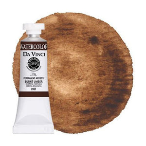 Da Vinci Paint Artists' Watercolour - 15 ml tube - Burnt Umber
