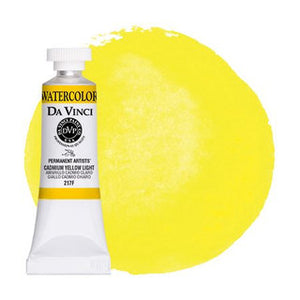 Da Vinci Paint Artists' Watercolour - 15 ml tube - Cadmium Yellow Light