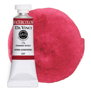 Da Vinci Paint Artists' Watercolour - 15 ml tube - Carmine (Quinacridone)