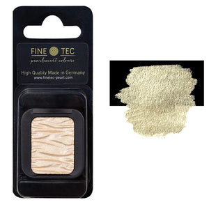 Finetec Artist Pearlescent Watercolor Pan Refill - Champagne Silver