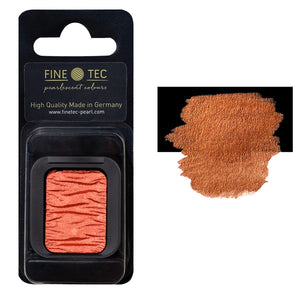 Finetec Artist Iridescent Watercolor Pan Refill - Copper