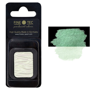 Finetec Artist Iridescent Watercolor Pan Refill - Jade Green