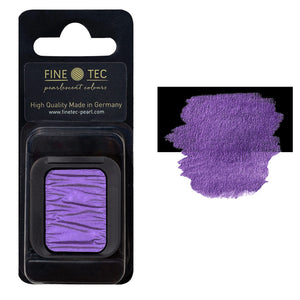 Finetec Artist Pearlescent Watercolor Pan Refill - Amethyst