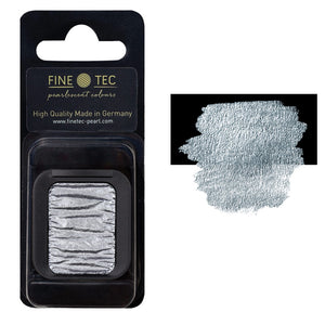 Finetec Artist Pearlescent Watercolor Pan Refill - Platinum