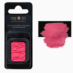 Finetec Artist Iridescent Watercolor Pan Refill - Ruby