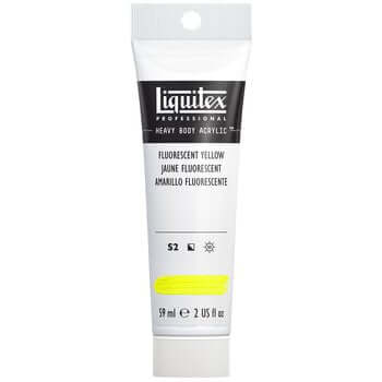 Liquitex Heavy Body Acrylic - 2 oz. tube - Fluorescent Yellow
