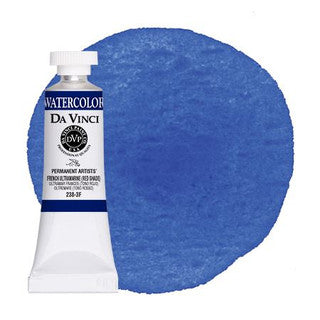 Da Vinci Paint Artists' Watercolour - 15 ml tube - French Ultramarine (Red Shade)