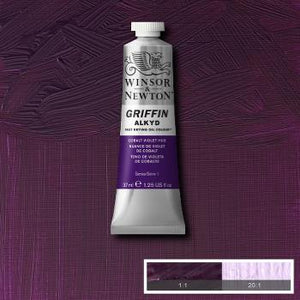 Winsor & Newton Griffin Alkyd Colour - 37 ml tube - Cobalt Violet Hue
