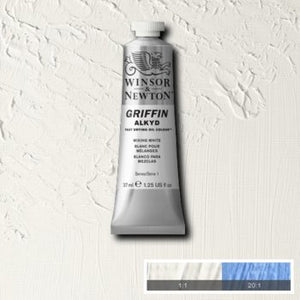 Winsor & Newton Griffin Alkyd Colour - 37 ml tube - Mixing White