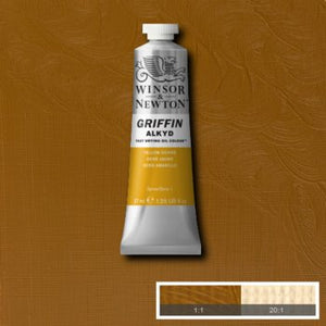 Winsor & Newton Griffin Alkyd Colour - 37 ml tube - Yellow Ochre
