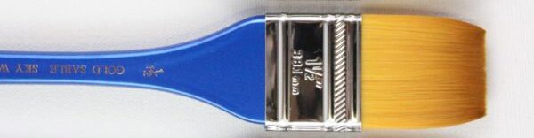 Gold Sable Series 200 - Sky Wash Long Handle 1.5"