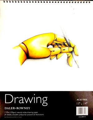 Daler Rowney Spiral bound Drawing Pad - 11" x 14"