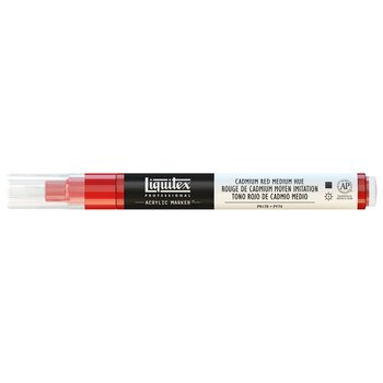 Liquitex Paint Marker - Fine - Cadmium Red Medium Hue